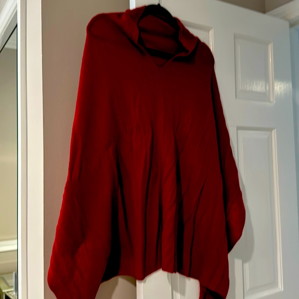 J crew wool and cashmere shrug